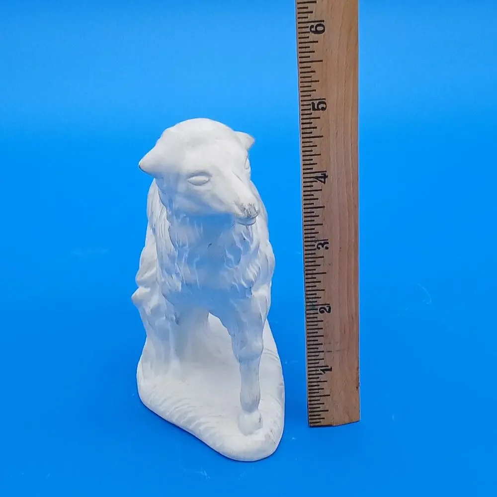 Vintage Atlantic & Euro-o-Con Mold Nativity Donkey Sheep - Unpainted & Unfired